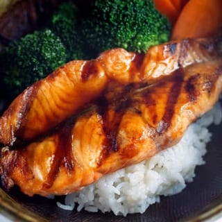 (L) Salmon Teriyaki Bowl