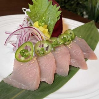 Yellowtail sashimi