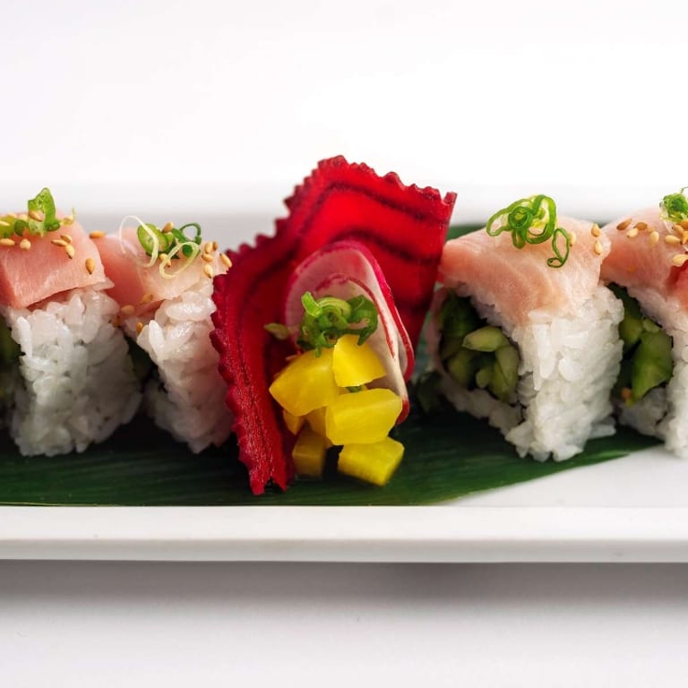 Delicious Uramaki Rolls at Our Sushi Restaurant